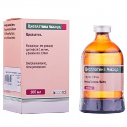 Цисплатина Аккорд концентрат во флаконах по 100 мл, 1 шт.