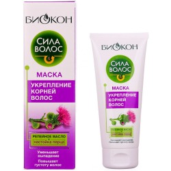 Биокон маска для волос "Укрепление корней волос" из серии "Сила волос", 100 мл