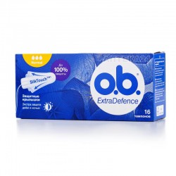 Тампоны o.b. ExtraDefence Normal, 16 шт.