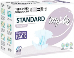 Подгузники MyCo STANDARD размер M (2), 10 шт.