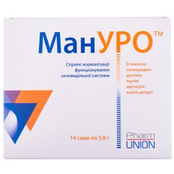 Мануро гранулы для орального раствора по 5,8 г в саше, 14 шт.