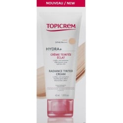 Крем для лица Topicrem (Топикрем) тонирующий сияющий тон светлый, 40 мл