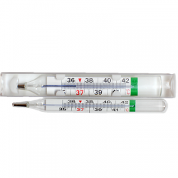 Paramed термометр медицинский ртутный стеклянный Акция