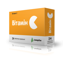Витамин С таблетки жевательные по 500 мг, 24 шт.