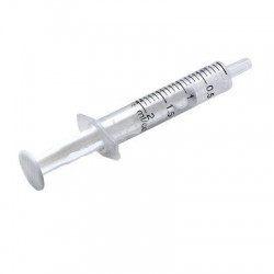 Medicare шприц одноразовый двухкомпонентный, Луер Слип с иглой, 0,6 х 25 мм, 2 мл