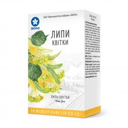 Липы цветки в фильтр-пакетах, 20 шт. - Виола