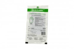 Перчатки Medicare латексные смотровые нестерильные текстурированные с пудрой, размер M