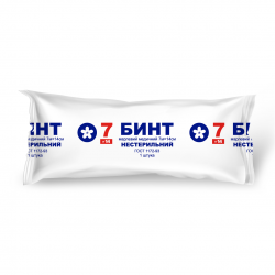 Бинт марлевый медицинский нестерильный 7х14 см - ПрАТ ФФ Віола