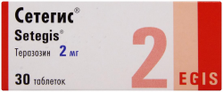 Сетегис таблетки по 2 мг, 30 шт.