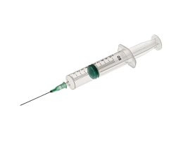 Шприц BD Emerald трехкомпонентный с иглой 21G 1 1/2", 10 мл 