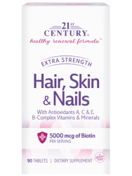 Экстра Сила Волосы, Кожа, Ногти таблетки, 90 шт.