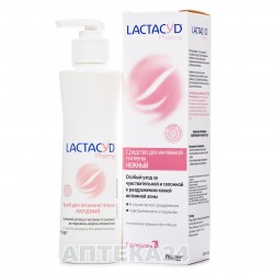 Средство для интимной гигиены Лактацид Нежный, 250 мл