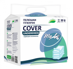 Пеленки гигиенические MyCo Cover 60х60см N30