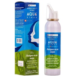 Аквасинус Плюс аэрозоль средство для гигиены полости рта и носа, 125 мл