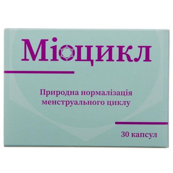 Миоцикл капсулы для нормализации менструального цикла, 30 шт.