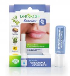 БИОКОН, Бальзам для губ "Интенсивное увлажнение" 4,6 г