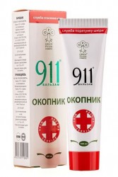 911 бальзам Окопник при боли в суставах и мышцах, 100 мл