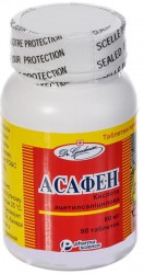 Асафен таблетки по 80 мг, 90 шт.