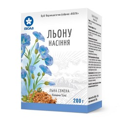 Семена льна с внутренним пакетом, 200 г - Виола 
