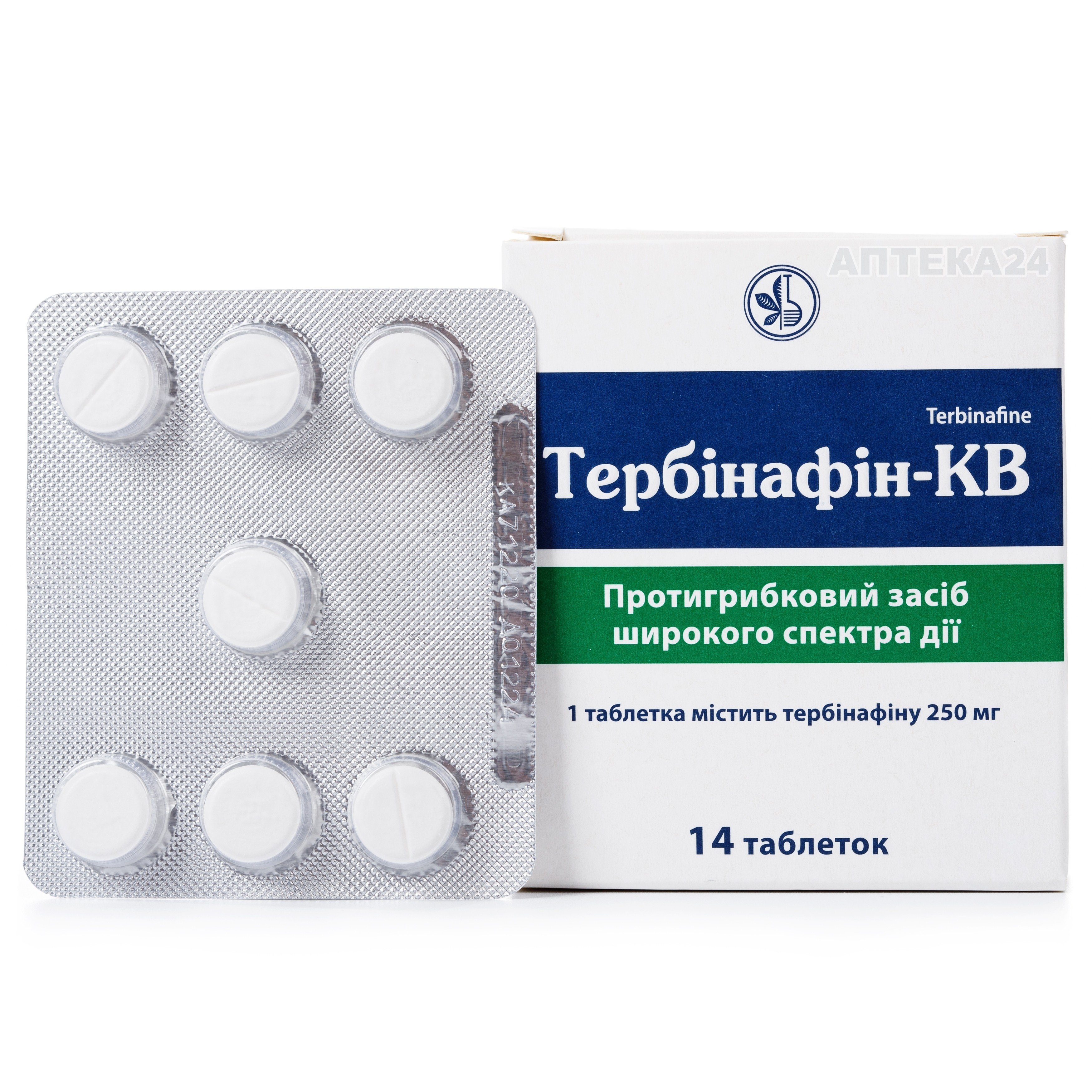 Чесні відгуки про Тербинафин-КВ таблетки противогрибковые 250 мг №14 .