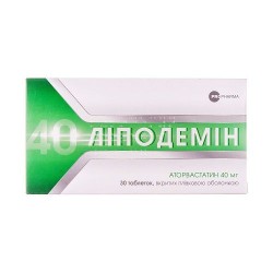 Липодемин 40 мг №30 таблетки