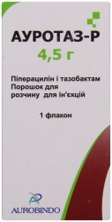 Ауротаз-Р порошок для раствора для инъекций в флаконе по 4,5 г