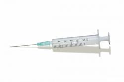 Шприц инъекционный 5 мл трехкомпонентный с двумя иглами 0,7 мм х 38 мм (22Gх1 1/2) 0,8 м х 38 мм (21Gх1 1/2) без групповой упаковки