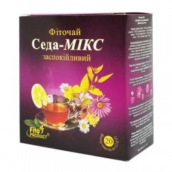 Успокоительный Фиточай N8 "Седа-Микс" по 1,5 г в фильтр-пакетах, 20 шт.