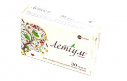 Летиум капсулы для нормализации уровня холестерина, 30 шт.