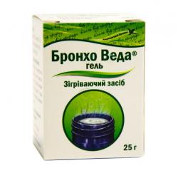 Бронхо Веда гель согревающий 25 г