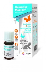 Оптилакт Малыш капли оральные для детей от 1 месяца до 3х лет, 7,5 мл