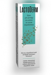 ЛактоДерм восстанавливающий крем для ухода за кожей с микробиотиками, 30 мл