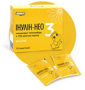 Инулин-НЕО 3 для детей в пакетиках по 4 г, 10 шт.