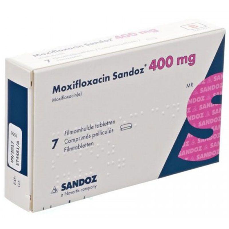 Аналоги препарата Моксифлоксацин Сандоз 400мг №7 таблетки: по .