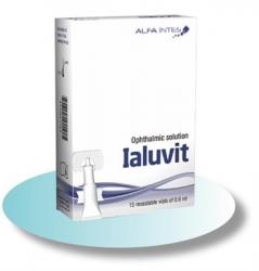 Ялувит раствор офтальмологический IALUVIT 0,6мл №15