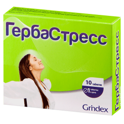 Гербастресс таблетки N10 