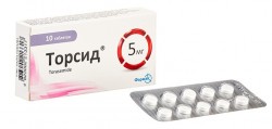 Торсид таблетки по 5 мг, 10 шт.
