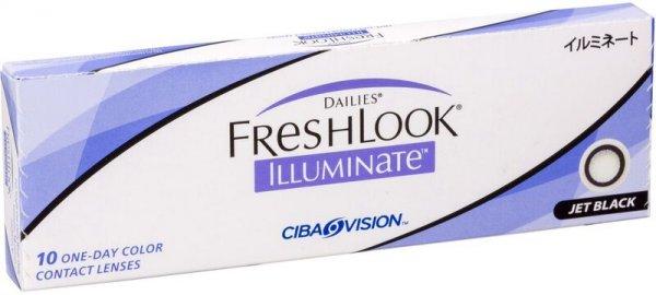Контактные линзы FreshLook Illuminate 10 шт. Black -01.50