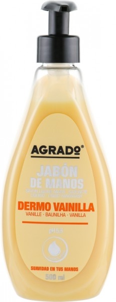 Мыло для рук Agrado "Ваниль", 500 мл