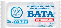 DR.WHITE вата стерильная ролик, 25 г
