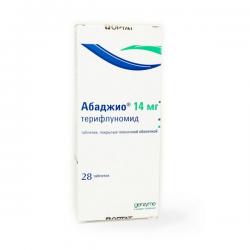 Обаджио 14 мг №28 таблетки