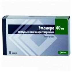 Эманера капсулы по 40 мг, 28 шт.
