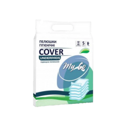 Одноразовые пеленки впитывающие MyCo Cover 60х60 см, 5 шт.