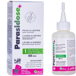Паразидоз средство для волос от вшей и гнид в комплекте с гребешком, 110 мл