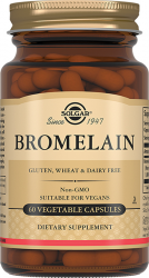 Солгар Бромелайн капсулы, 60 шт.