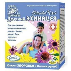 "Ключи Здоровья" 1.5 г N20 фиточай детская эхинацея