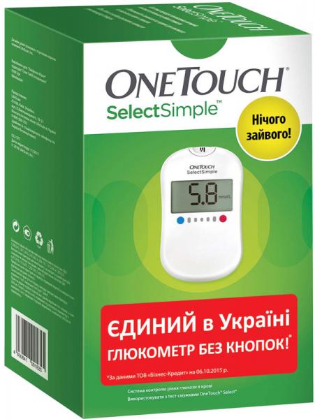 ЯЯ Глюкометр One Touch Select Simple
