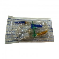 Hemoplast устройство для вливания инфузионных растворов ВКР (металлическая игла в емкость, Луер-лок, без инъекционной иглы, для подключения катетера)