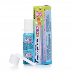 Гриппоцитрон ЛОР спрей для местного лечения заболеваний полости рта для взрослых и детей, 30 мл