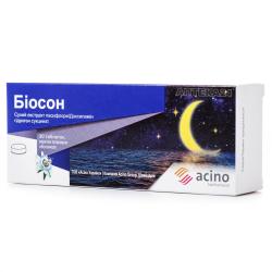 Биосон таблетки от бессонницы №30